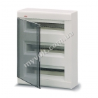 Шкаф настенный ABB EUROPA IP41 54М белый/прозрачная дверь - catalog